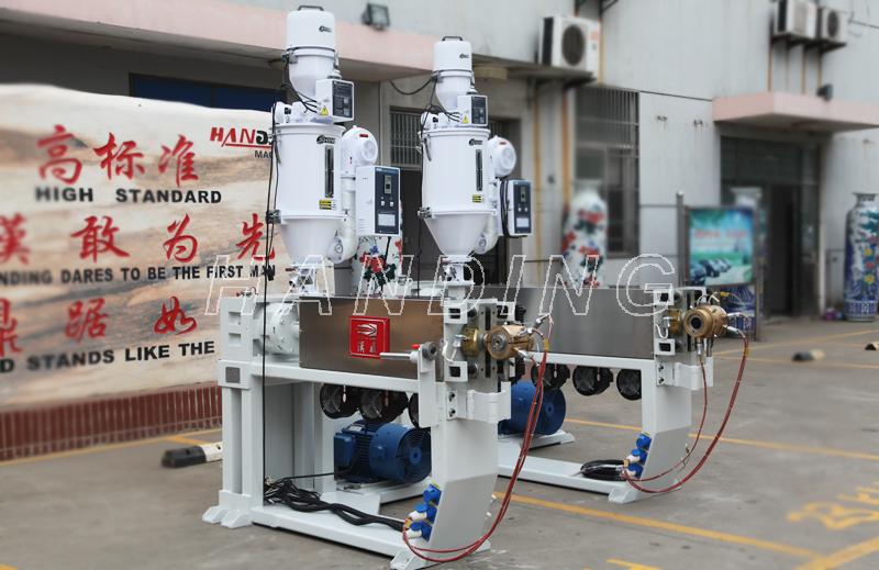 高精度氟塑料鐵氟龍（高溫）押出機和雙色機